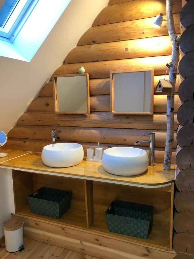 Neizhig Koad Petit Nid En Bois Vila Peaule Exterior foto